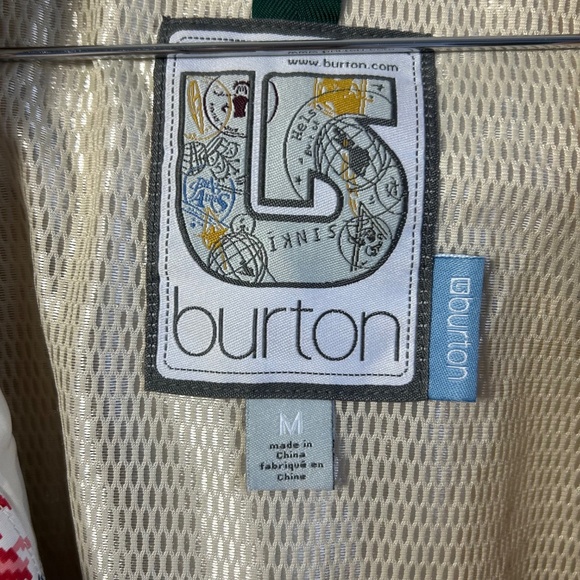 Vintage Burton Y2K Women's Hooded Ski Snowboard Jacket, size M - Picture 6 of 14